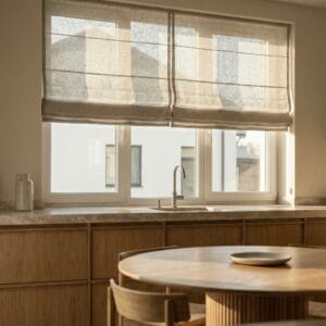 Кухня з римськими шторами, Тернопіль