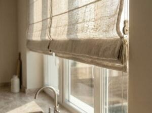 Кухня з римськими шторами, Тернопіль