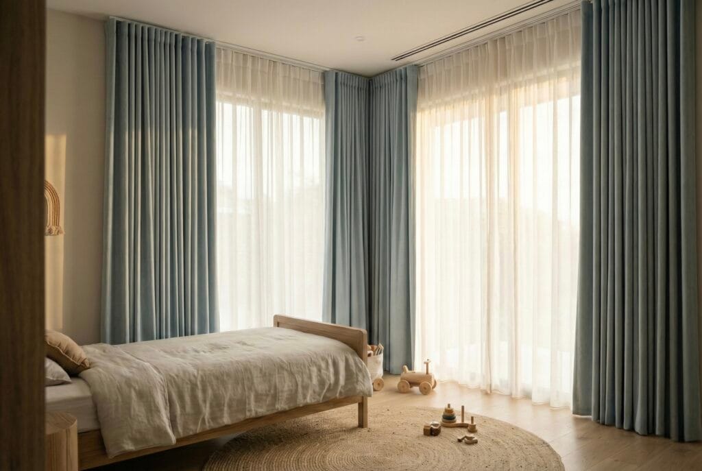 Дитяча з блекаутом, Київ