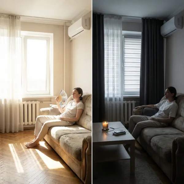 Влітку сауна, взимку холодильник